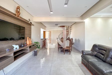 Sala de apartamento para alugar com 5 quartos, 220m² em Balneario Cidade Atlantica, Guarujá