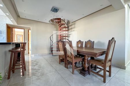 Sala de apartamento para alugar com 5 quartos, 220m² em Balneario Cidade Atlantica, Guarujá