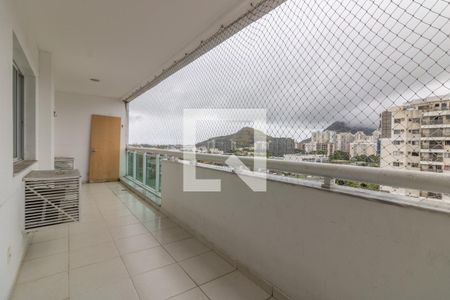 Varanda de apartamento para alugar com 2 quartos, 140m² em Recreio dos Bandeirantes, Rio de Janeiro