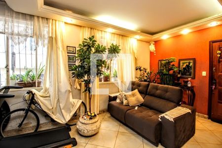 Sala  de apartamento à venda com 3 quartos, 90m² em Vila Paris, Belo Horizonte