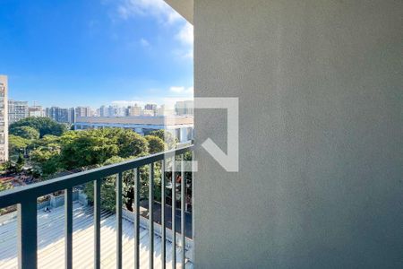 Sacada  de apartamento para alugar com 1 quarto, 23m² em Indianópolis, São Paulo