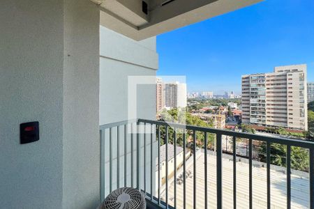 Sacada de apartamento à venda com 1 quarto, 23m² em Indianópolis, São Paulo