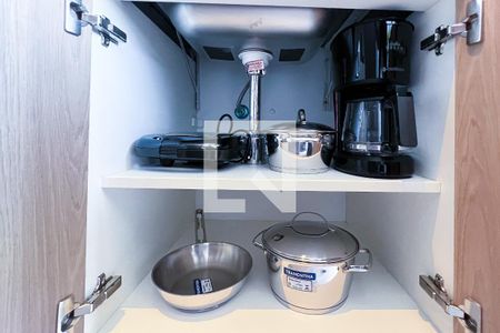 Apartamento à venda com 23m², 1 quarto e sem vagaCozinha 