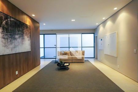 Studio à venda com 28m², 1 quarto e sem vagaHall social