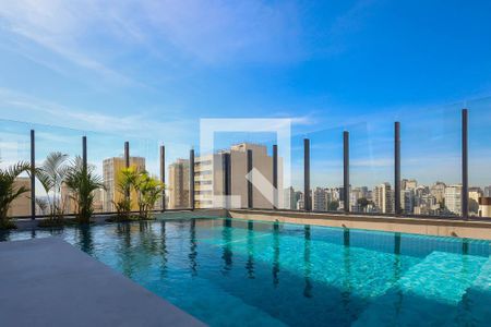 Studio à venda com 28m², 1 quarto e sem vagaÁrea comum - Piscina