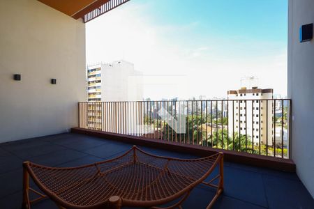 Studio à venda com 28m², 1 quarto e sem vagaÁrea externa da Academia