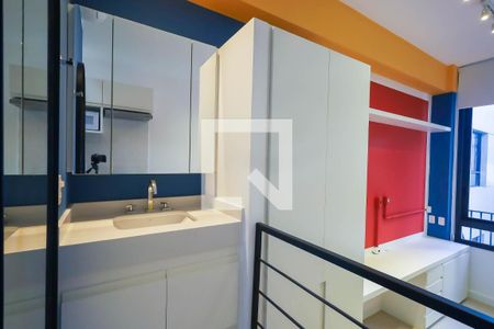 Lavabo - Studio de kitnet/studio à venda com 1 quarto, 28m² em Perdizes, São Paulo