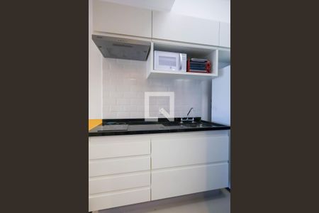 Cozinha de kitnet/studio à venda com 1 quarto, 28m² em Perdizes, São Paulo