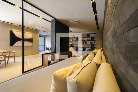 Studio à venda com 28m², 1 quarto e sem vagaÁrea comum - Salão de festas