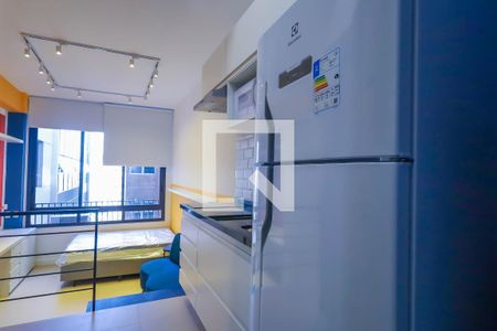 Studio à venda com 28m², 1 quarto e sem vagaCozinha