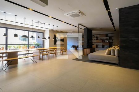 Studio à venda com 28m², 1 quarto e sem vagaÁrea comum - Salão de festas