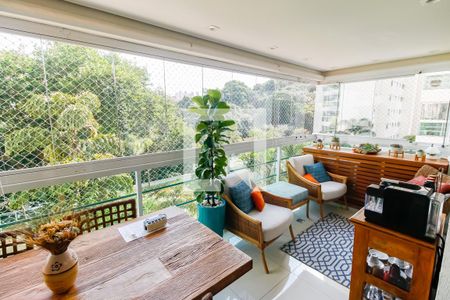 Varanda gourmet de apartamento à venda com 3 quartos, 113m² em Parque do Morumbi, São Paulo