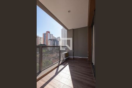 Studio - Varanda de kitnet/studio para alugar com 1 quarto, 24m² em Pinheiros, São Paulo