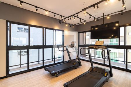 Apartamento para alugar com 25m², 1 quarto e sem vagaAcademia