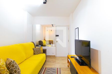 Sala de apartamento para alugar com 1 quarto, 37m² em Bela Vista, São Paulo