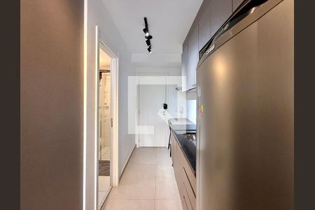 Cozinha de kitnet/studio à venda com 0 quarto, 25m² em Brooklin, São Paulo