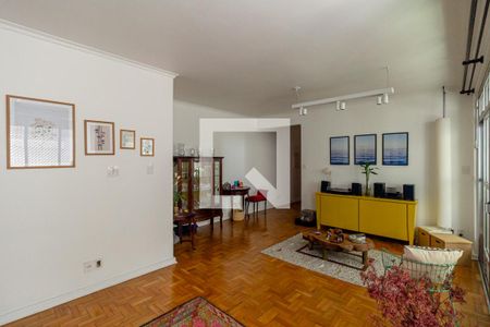 Sala de apartamento para alugar com 3 quartos, 140m² em Higienópolis, São Paulo