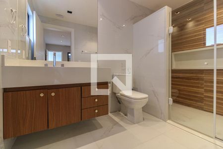 Suíte 1 - Banheiro de casa de condomínio para alugar com 3 quartos, 240m² em Vargem Grande, Rio de Janeiro