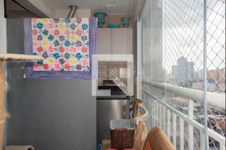 Varanda da Sala de apartamento à venda com 2 quartos, 53m² em Vila da Saúde, São Paulo