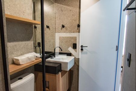 Studio para alugar com 26m², 1 quarto e sem vagaBanheiro