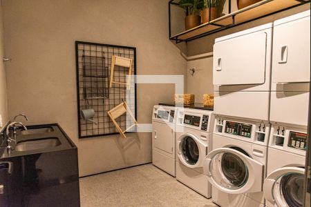 Studio para alugar com 26m², 1 quarto e sem vagaLavanderia