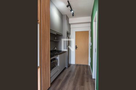 Cozinha de kitnet/studio para alugar com 1 quarto, 26m² em Vila Mariana, São Paulo