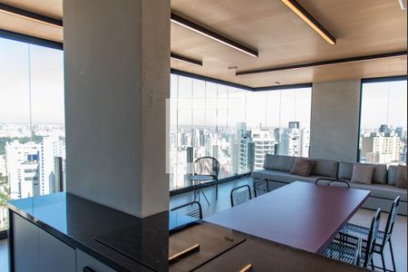 Studio para alugar com 26m², 1 quarto e sem vagaEspaço gourmet