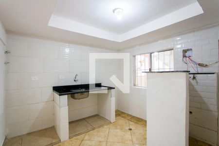 Cozinha/Área de serviço de casa para alugar com 1 quarto, 26m² em Parque das Nações, Santo André