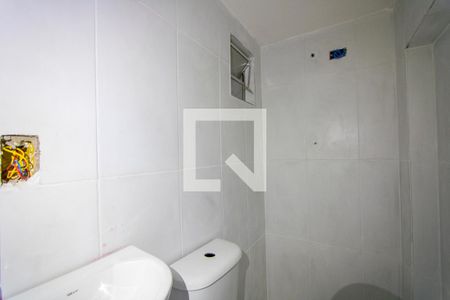 Banheiro de apartamento para alugar com 1 quarto, 26m² em Parque das Nações, Santo André