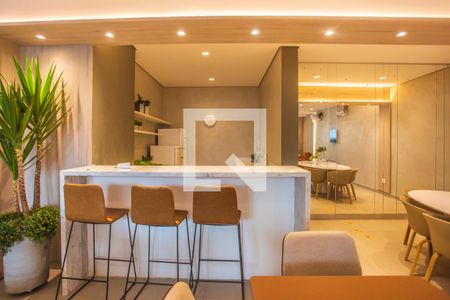 Apartamento para alugar com 40m², 1 quarto e 1 vaga Apartamento para alugar com 40m², 1 quarto e 1 vagaÁrea comum - Salão de festas