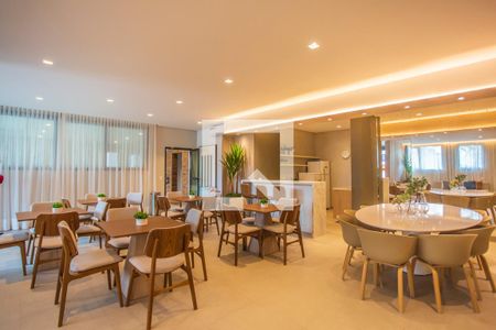 Apartamento para alugar com 40m², 1 quarto e 1 vaga Apartamento para alugar com 40m², 1 quarto e 1 vagaÁrea comum - Salão de festas