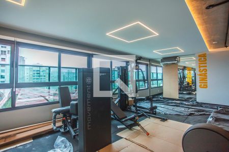 Apartamento para alugar com 40m², 1 quarto e 1 vaga Apartamento para alugar com 40m², 1 quarto e 1 vagaAcademia