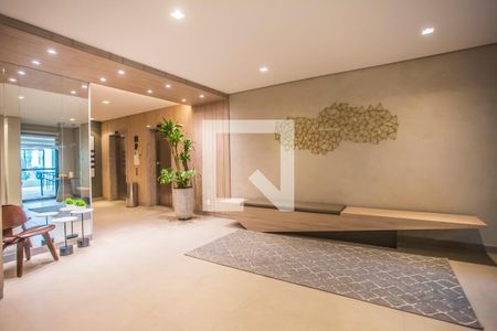 Apartamento para alugar com 40m², 1 quarto e 1 vaga Apartamento para alugar com 40m², 1 quarto e 1 vagaHall social