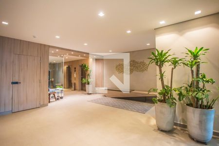 Apartamento para alugar com 40m², 1 quarto e 1 vaga Apartamento para alugar com 40m², 1 quarto e 1 vagaHall social