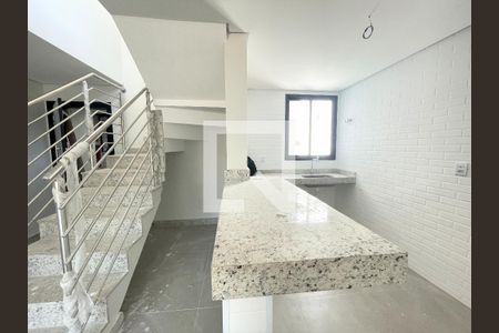 Cozinha de apartamento à venda com 3 quartos, 167m² em Jaraguá, Belo Horizonte