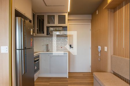 Cozinha de kitnet/studio à venda com 1 quarto, 40m² em Paraíso, São Paulo