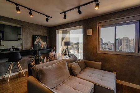 Sala de apartamento à venda com 1 quarto, 49m² em Vila Santa Catarina, São Paulo