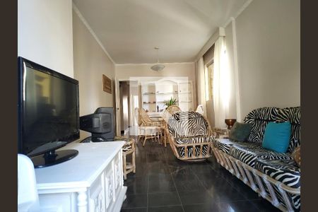 Sala de apartamento para alugar com 3 quartos, 102m² em Balneario Cidade Atlantica, Guarujá