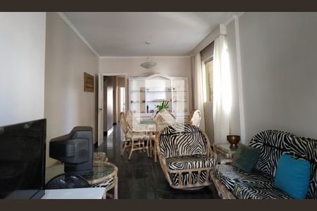 Sala de apartamento para alugar com 3 quartos, 102m² em Balneario Cidade Atlantica, Guarujá