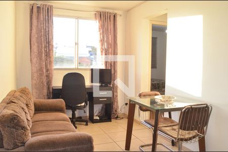 Sala de apartamento para alugar com 2 quartos, 50m² em Loteamento Parque São Martinho, Campinas