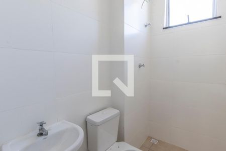 Banheiro de apartamento à venda com 2 quartos, 43m² em Madre Gertrudes, Belo Horizonte