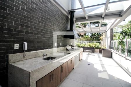 Studio à venda com 32m², 1 quarto e 1 vagaÁrea comum - Churrasqueira