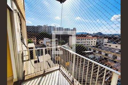 Varanda da Sala de apartamento à venda com 2 quartos, 62m² em Engenho de Dentro, Rio de Janeiro