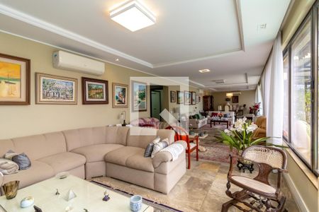 Sala de apartamento à venda com 4 quartos, 350m² em Barra da Tijuca, Rio de Janeiro