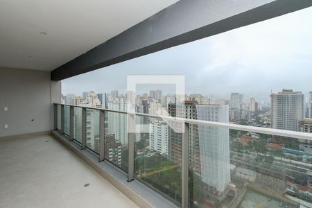Varanda de apartamento à venda com 3 quartos, 125m² em Campo Belo, São Paulo