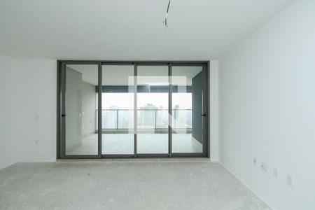 Sala de apartamento à venda com 3 quartos, 125m² em Campo Belo, São Paulo