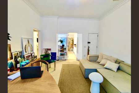 Sala  de apartamento à venda com 2 quartos, 80m² em Lagoa, Rio de Janeiro