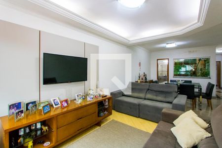 Sala de casa à venda com 3 quartos, 178m² em Centro, Santo André