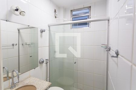 Banheiro da Suíte de apartamento para alugar com 3 quartos, 90m² em São Lucas, Belo Horizonte