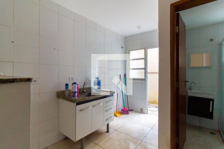 Cozinha de apartamento para alugar com 1 quarto, 45m² em Brás, São Paulo